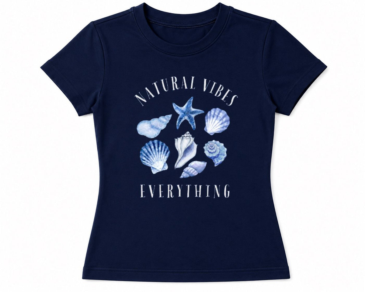 Marin Navy blue Baby Tee