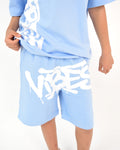 Crazy Baby Blue Short