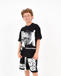 World Wide Black Tee