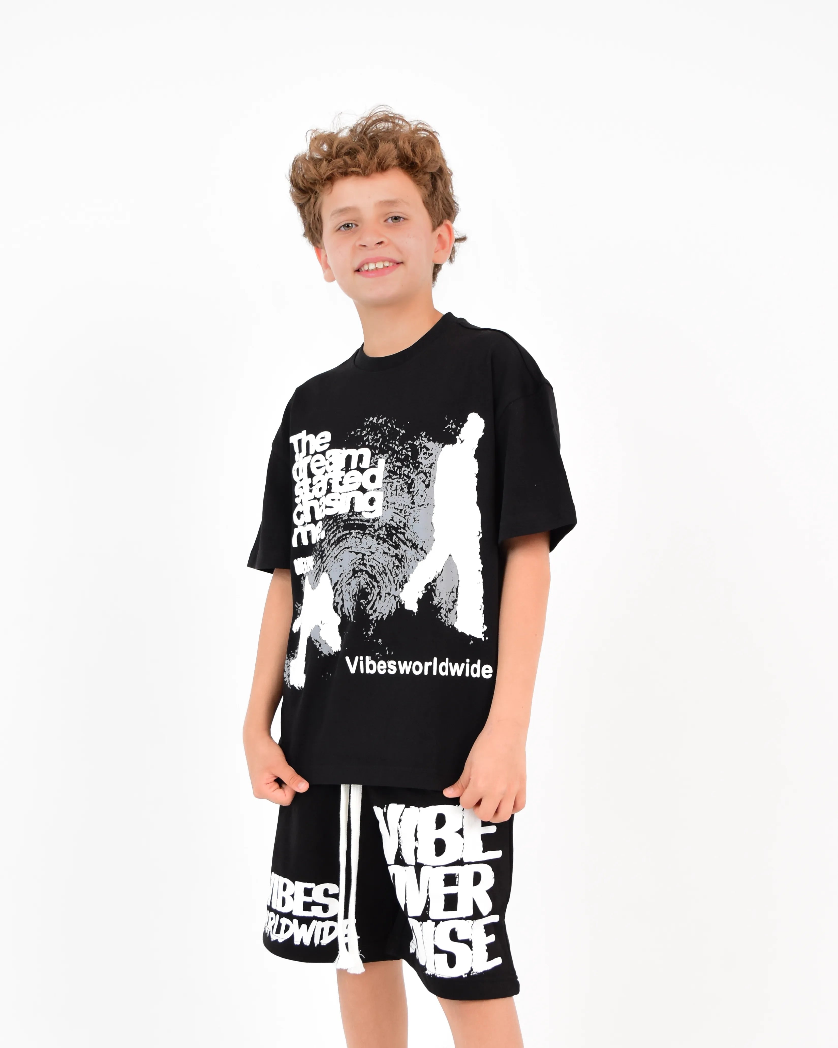 World Wide Black Tee