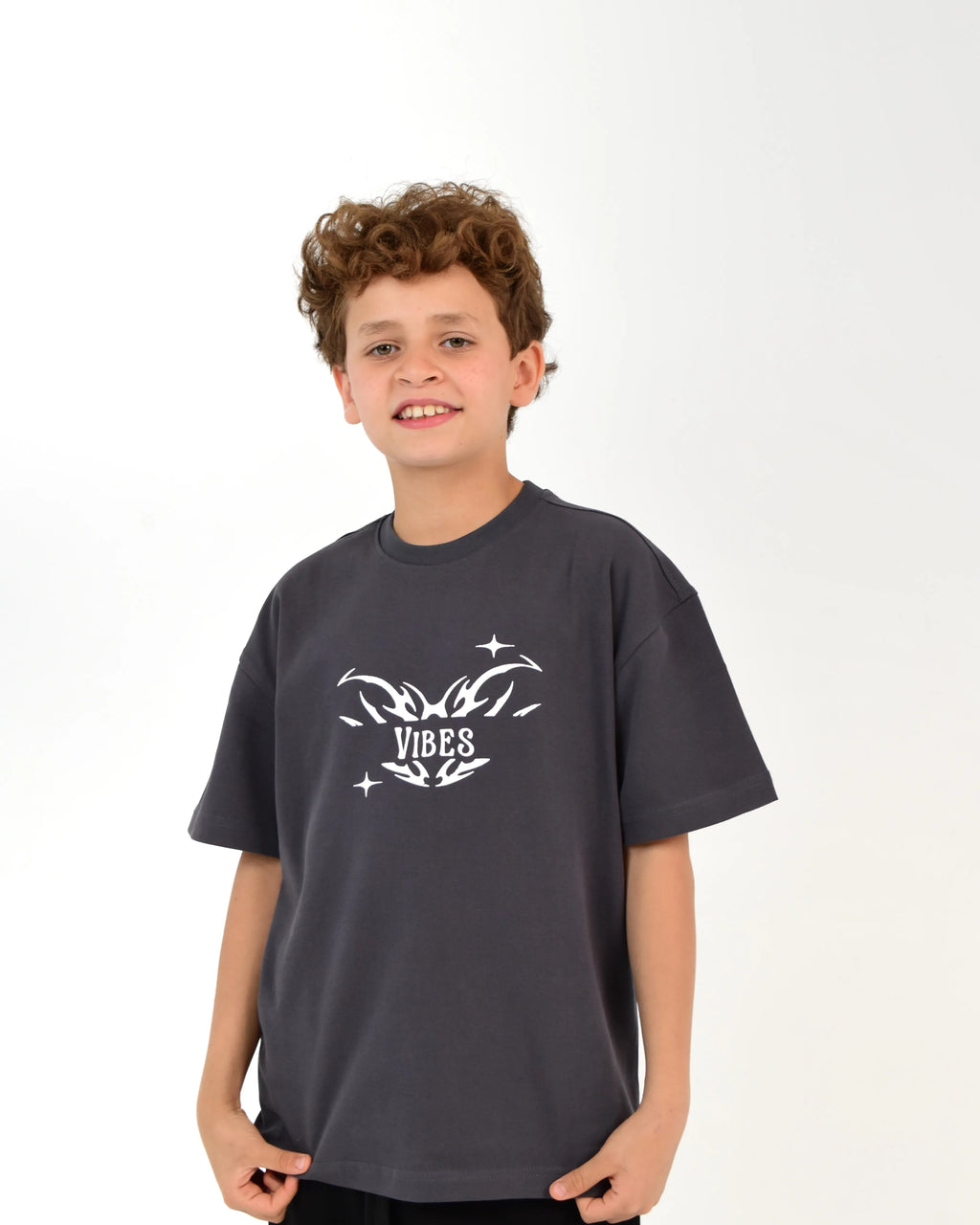 Hand Dark Grey Tee