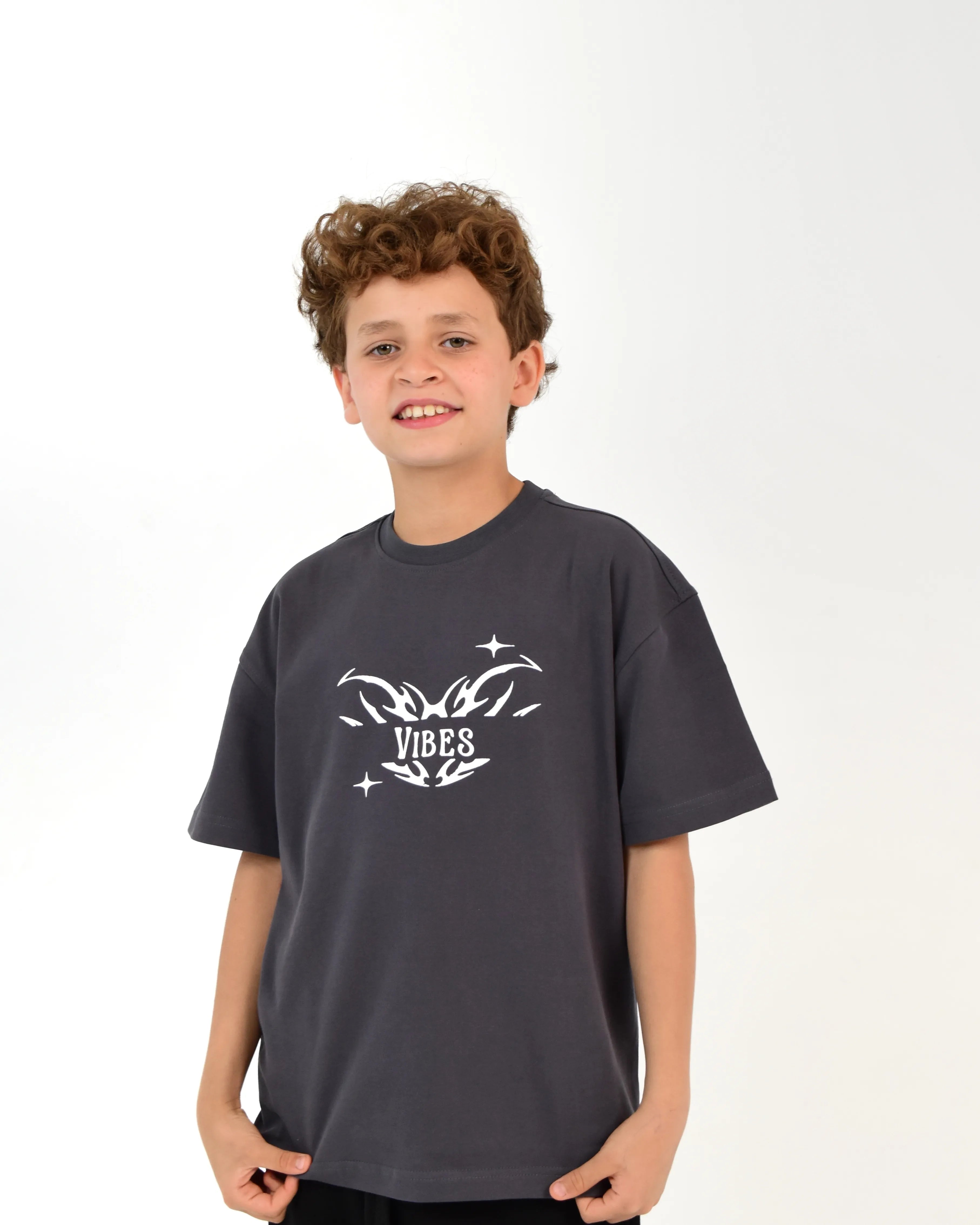 Hand Dark Grey Tee