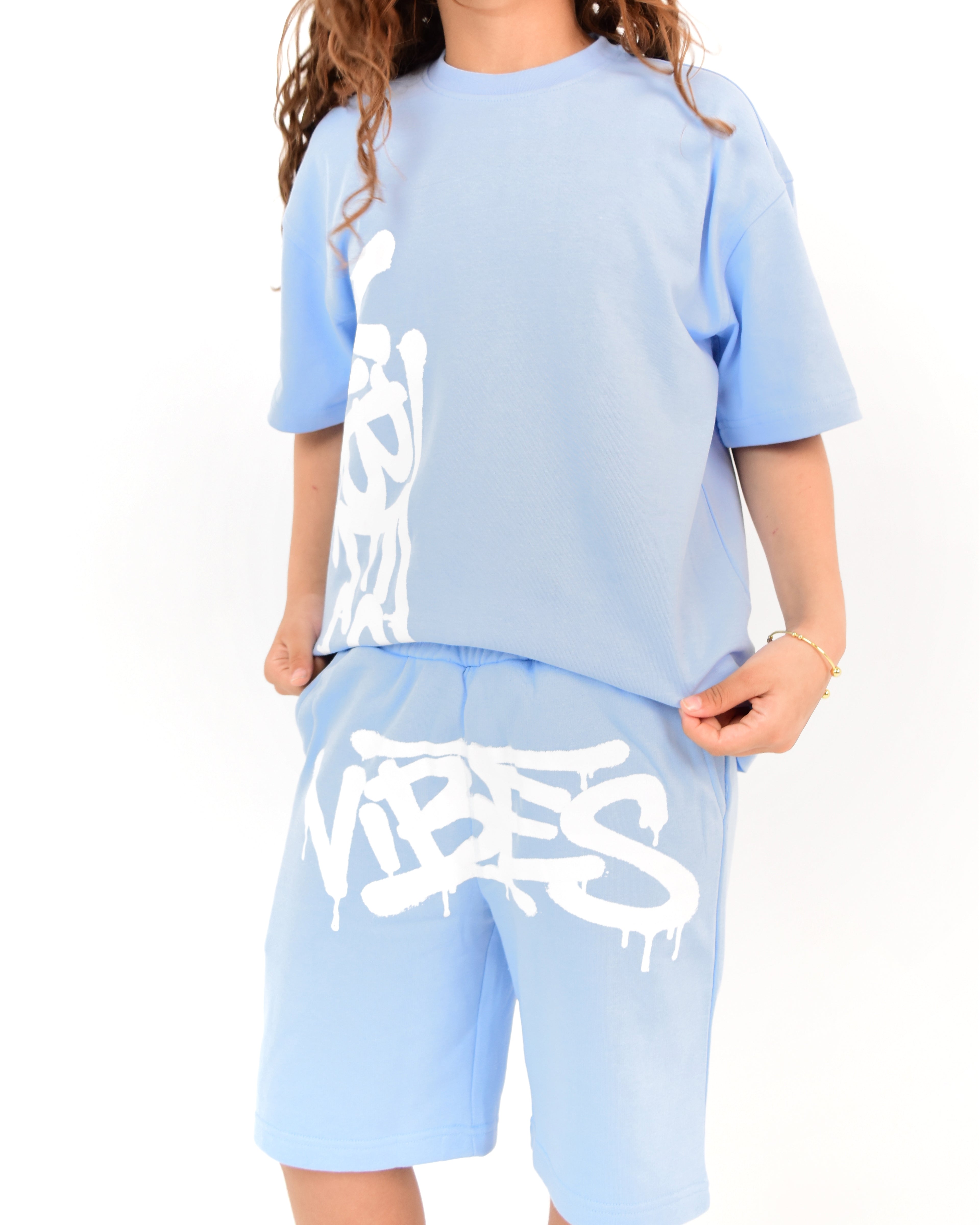 Crazy Baby Blue Short