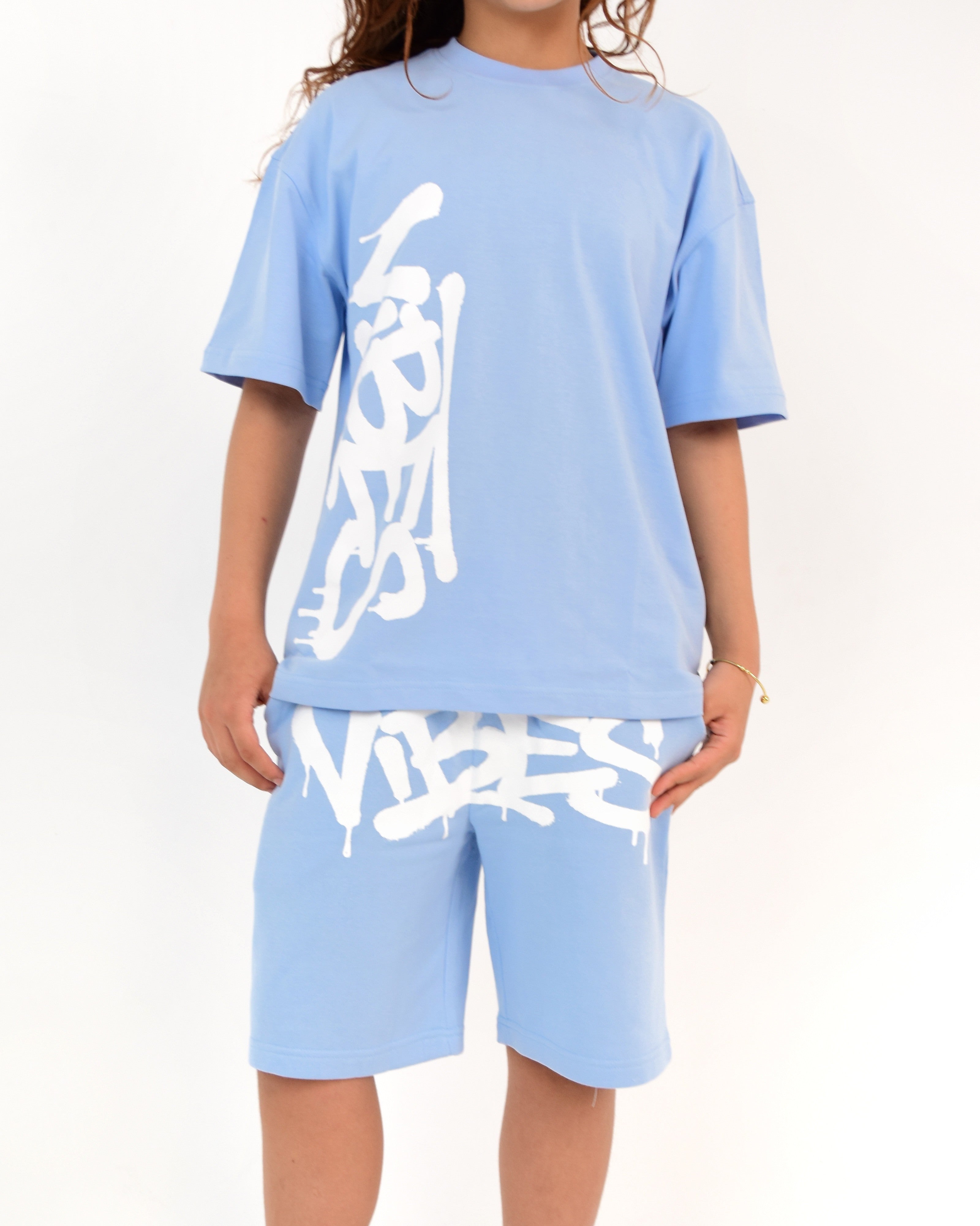 Crazy Baby Blue Short