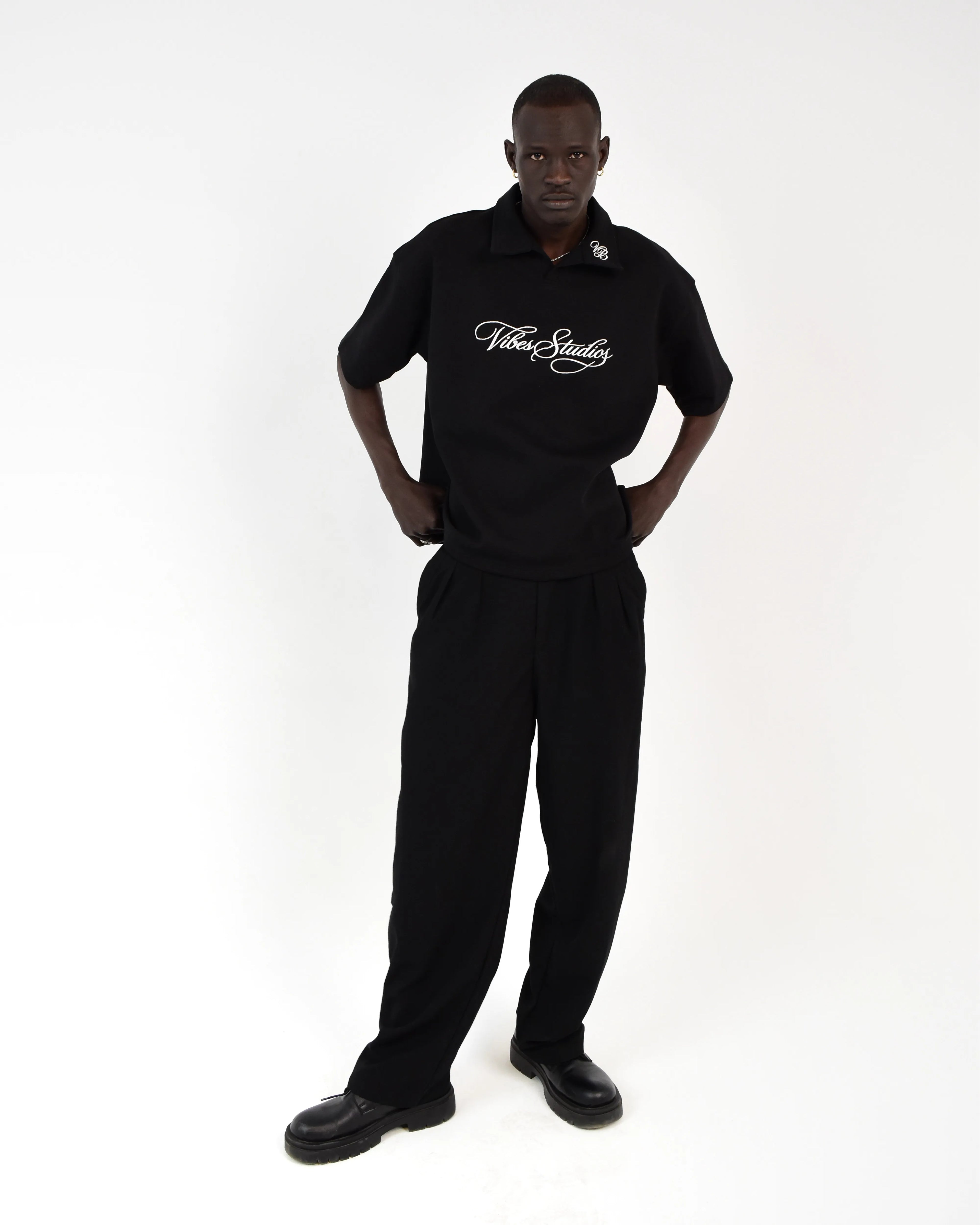 Signature Black Polo