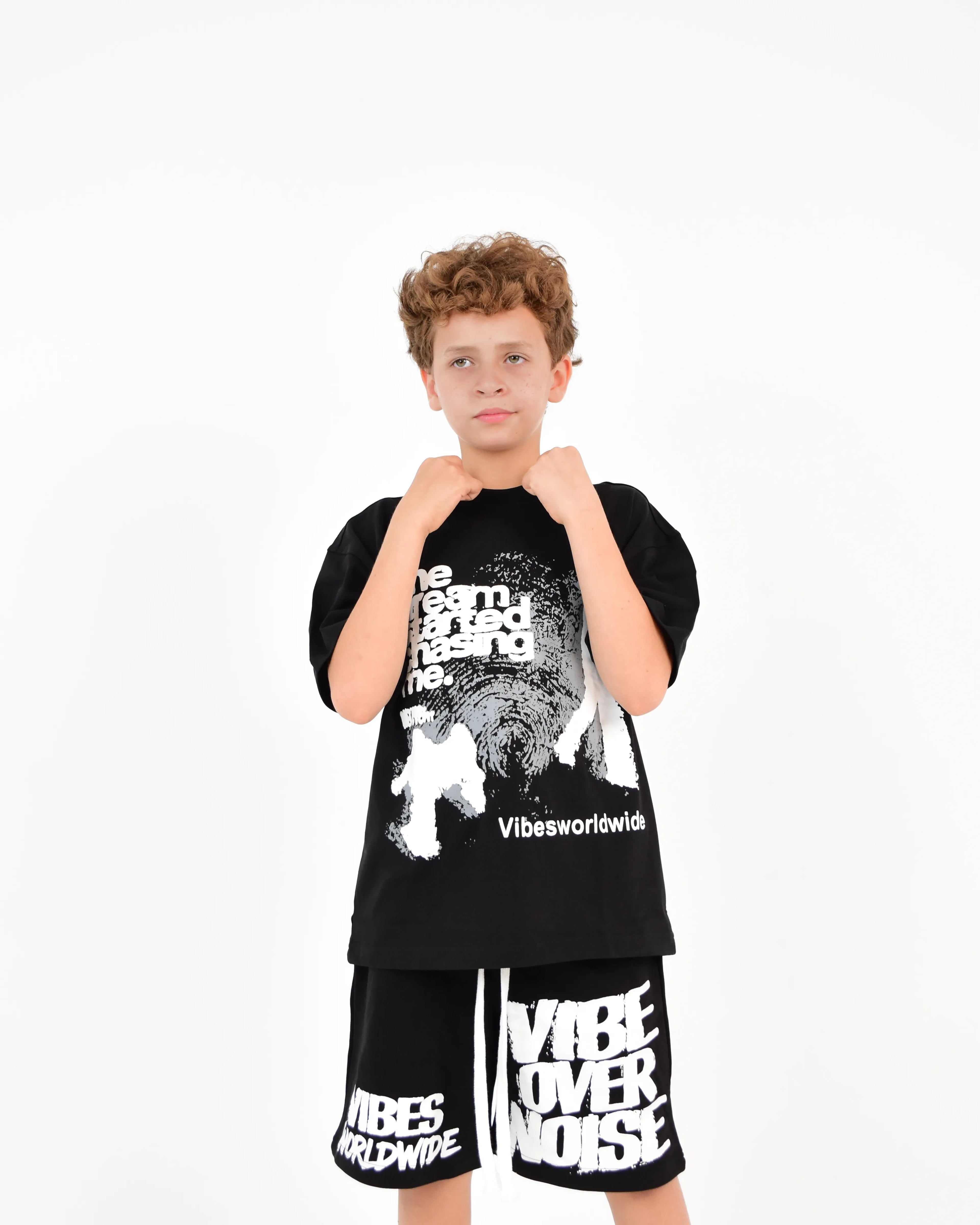 World Wide Black Tee