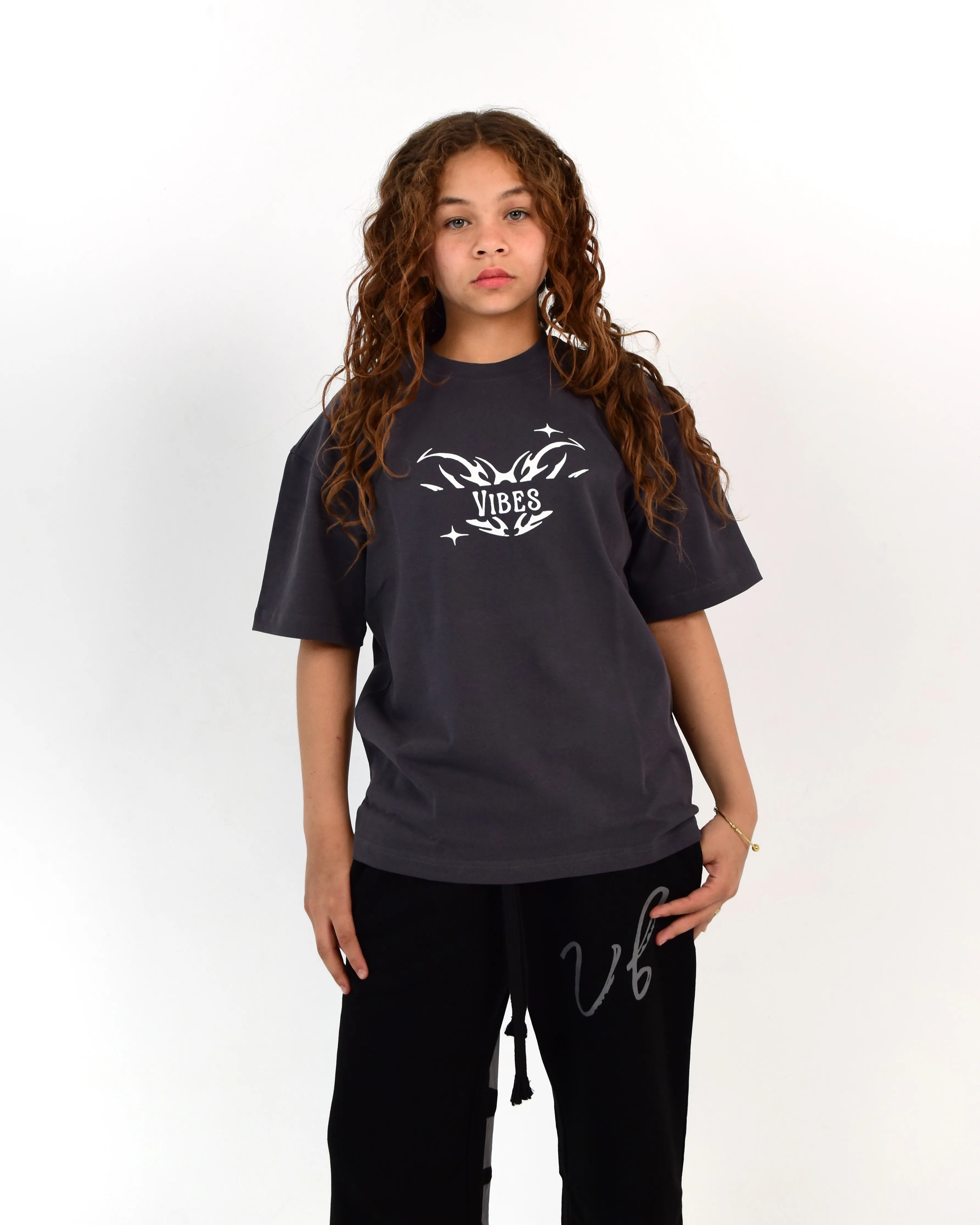 Hand Dark Grey Tee