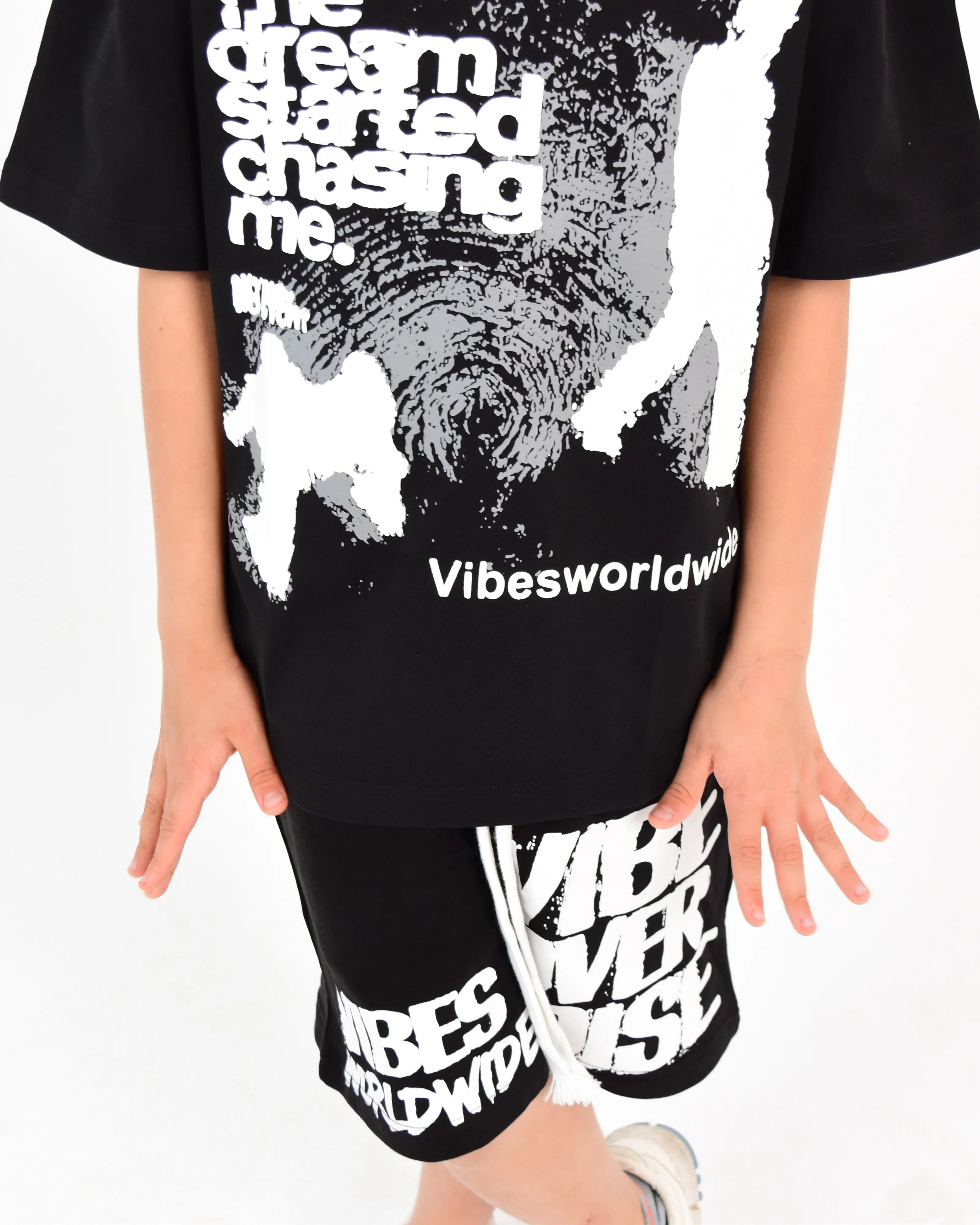 World Wide Black Tee