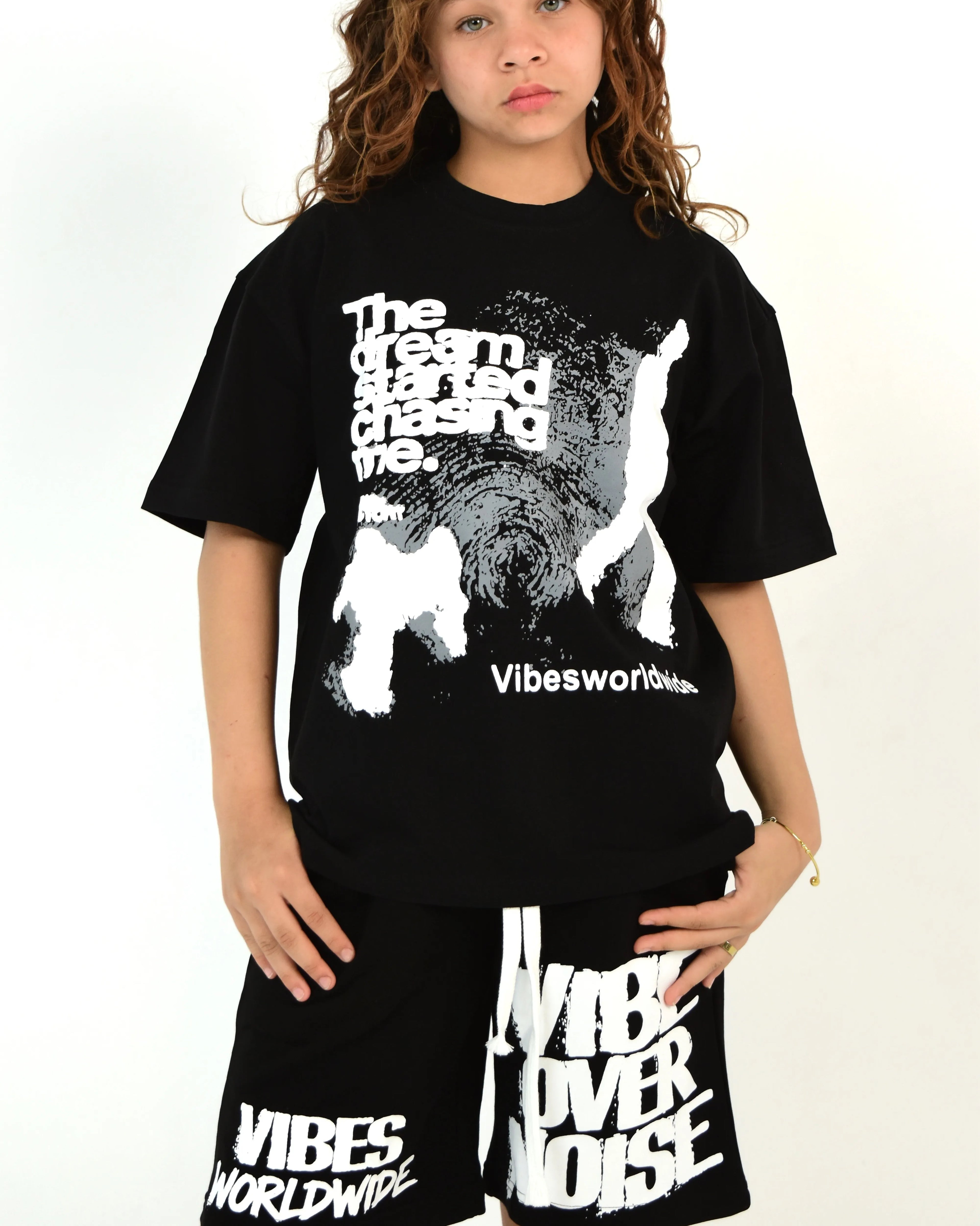 World Wide Black Tee