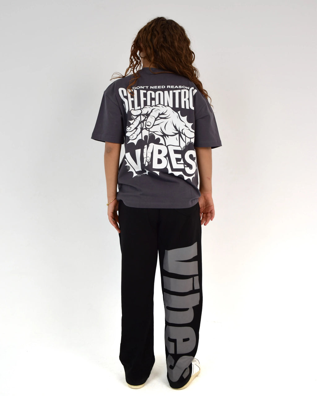 Hand Dark Grey Tee