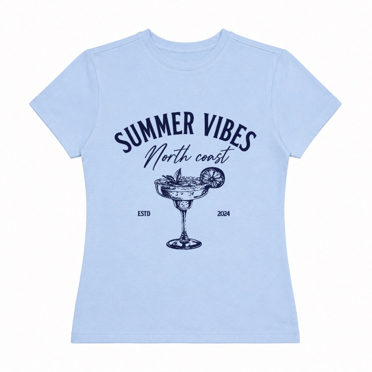 Sahel Baby blue Baby Tee