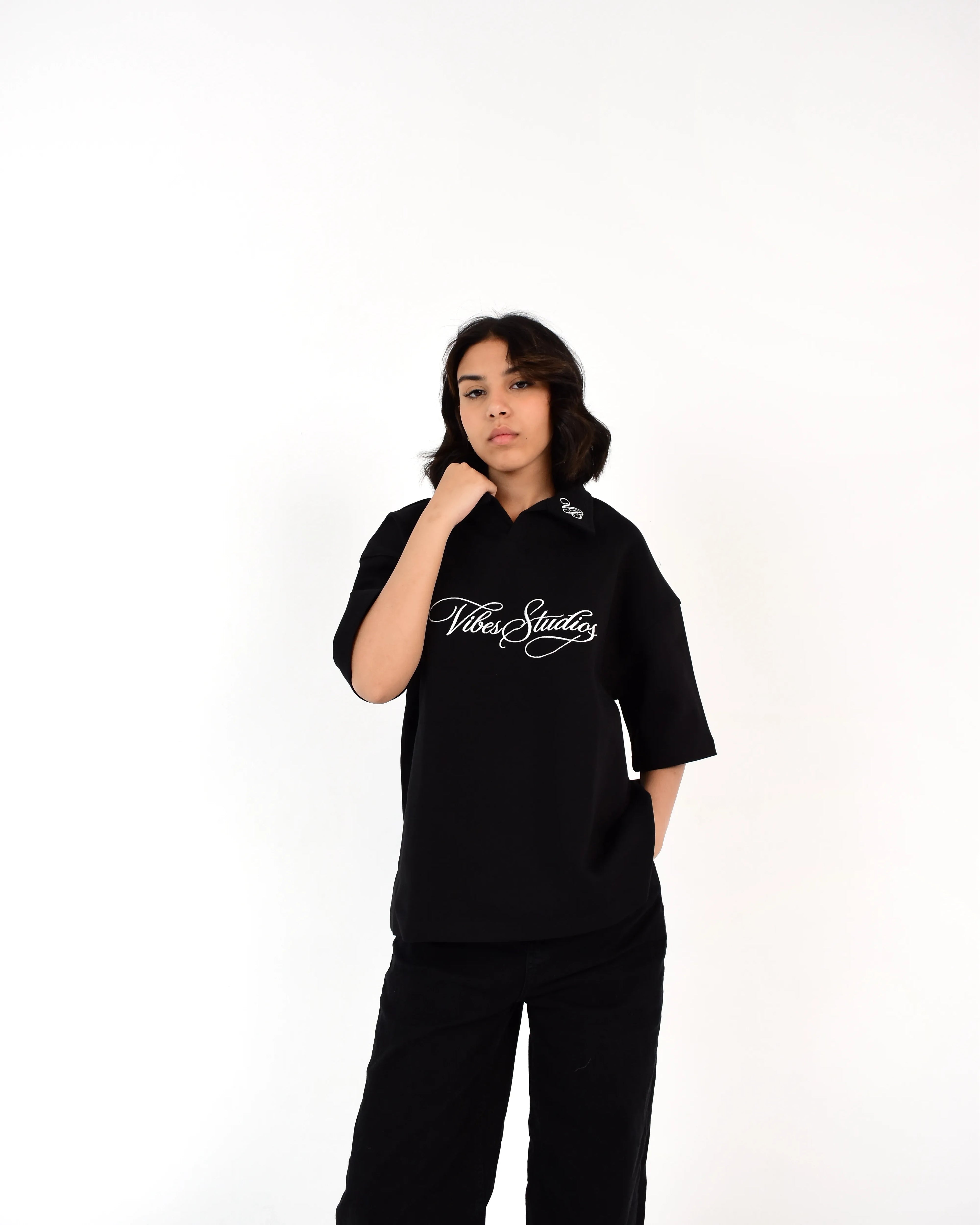 Signature Black Polo