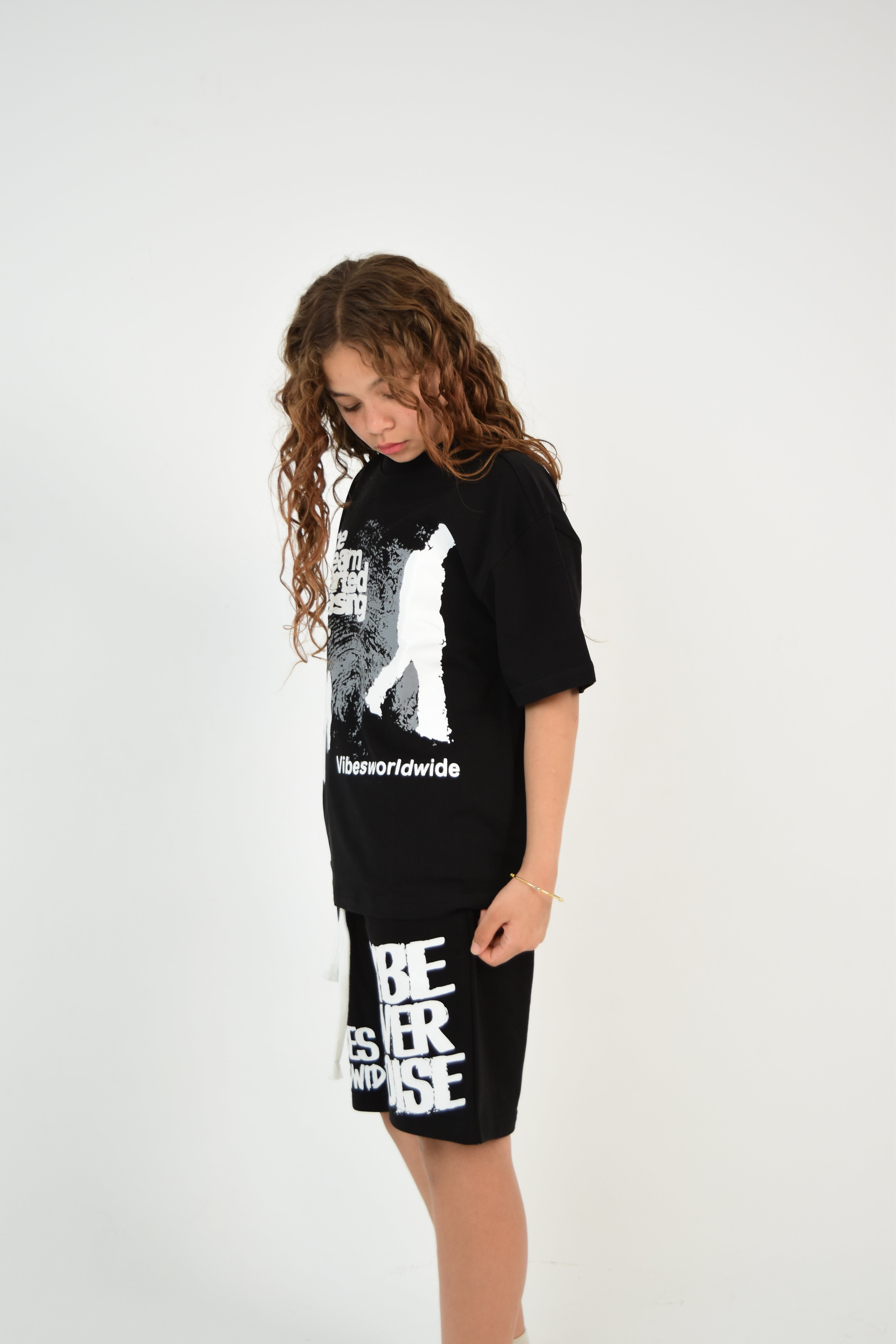 World Wide Black Tee