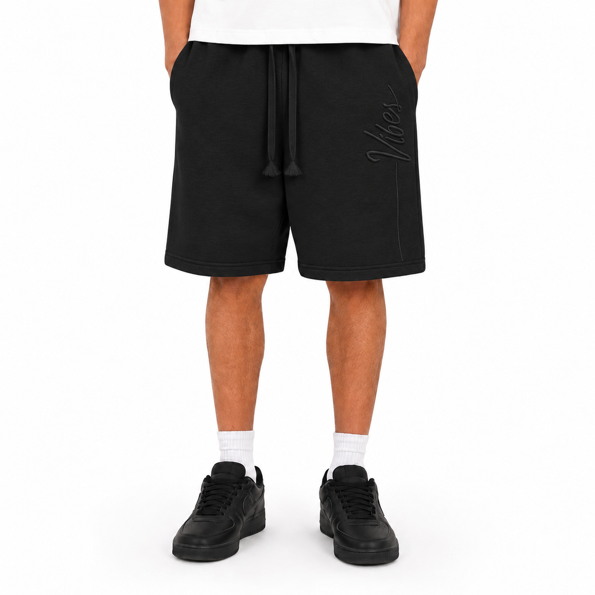 Script side Black short
