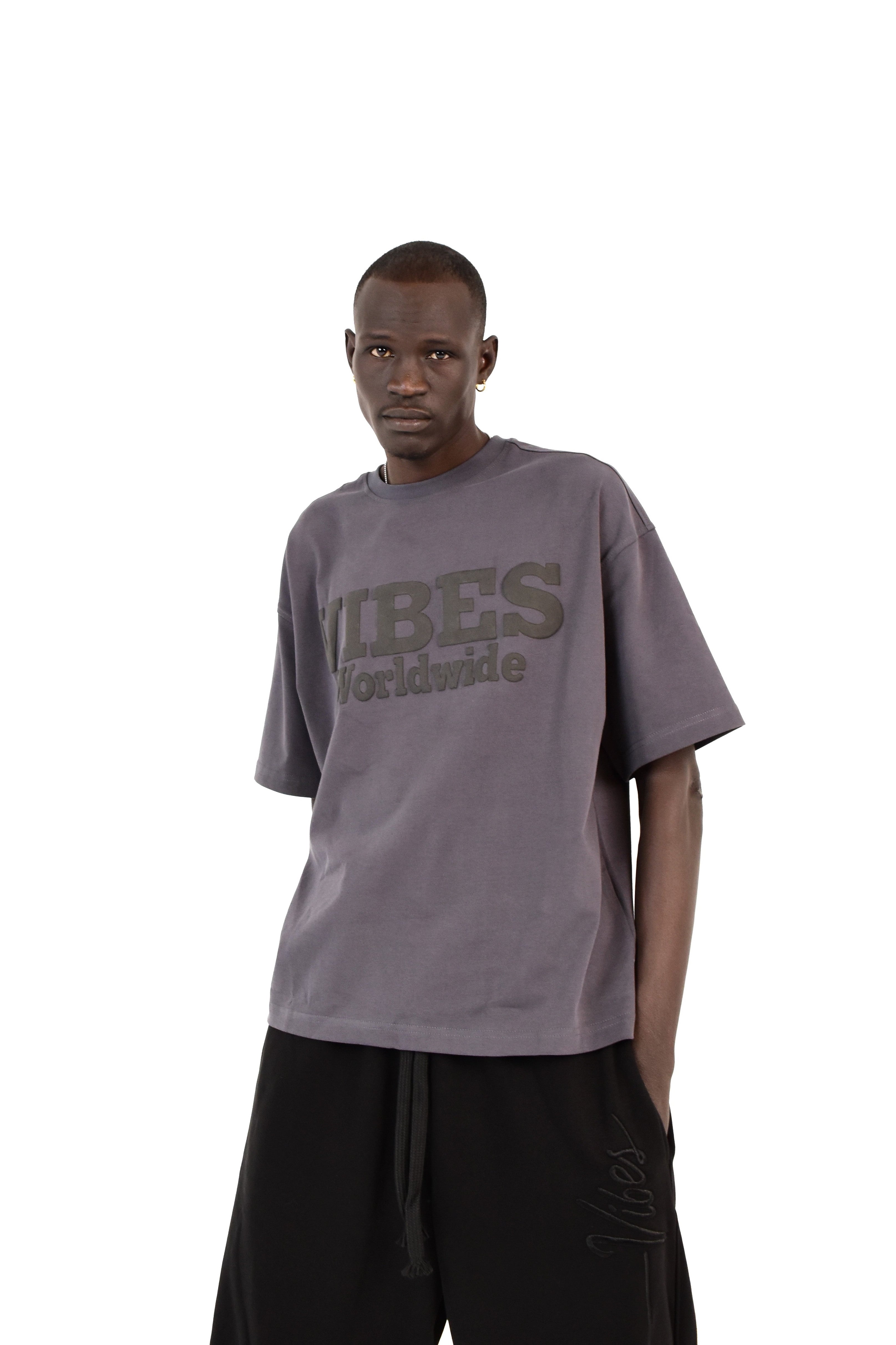 World Dark Grey Tee