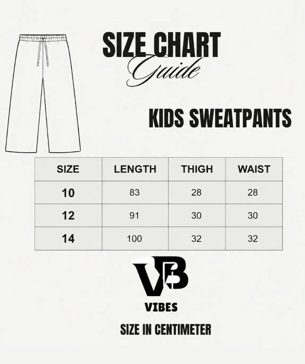 Vibes Logo black sweatpants