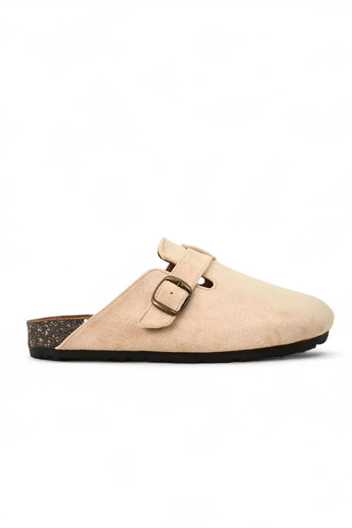 Beige Kids Clogs