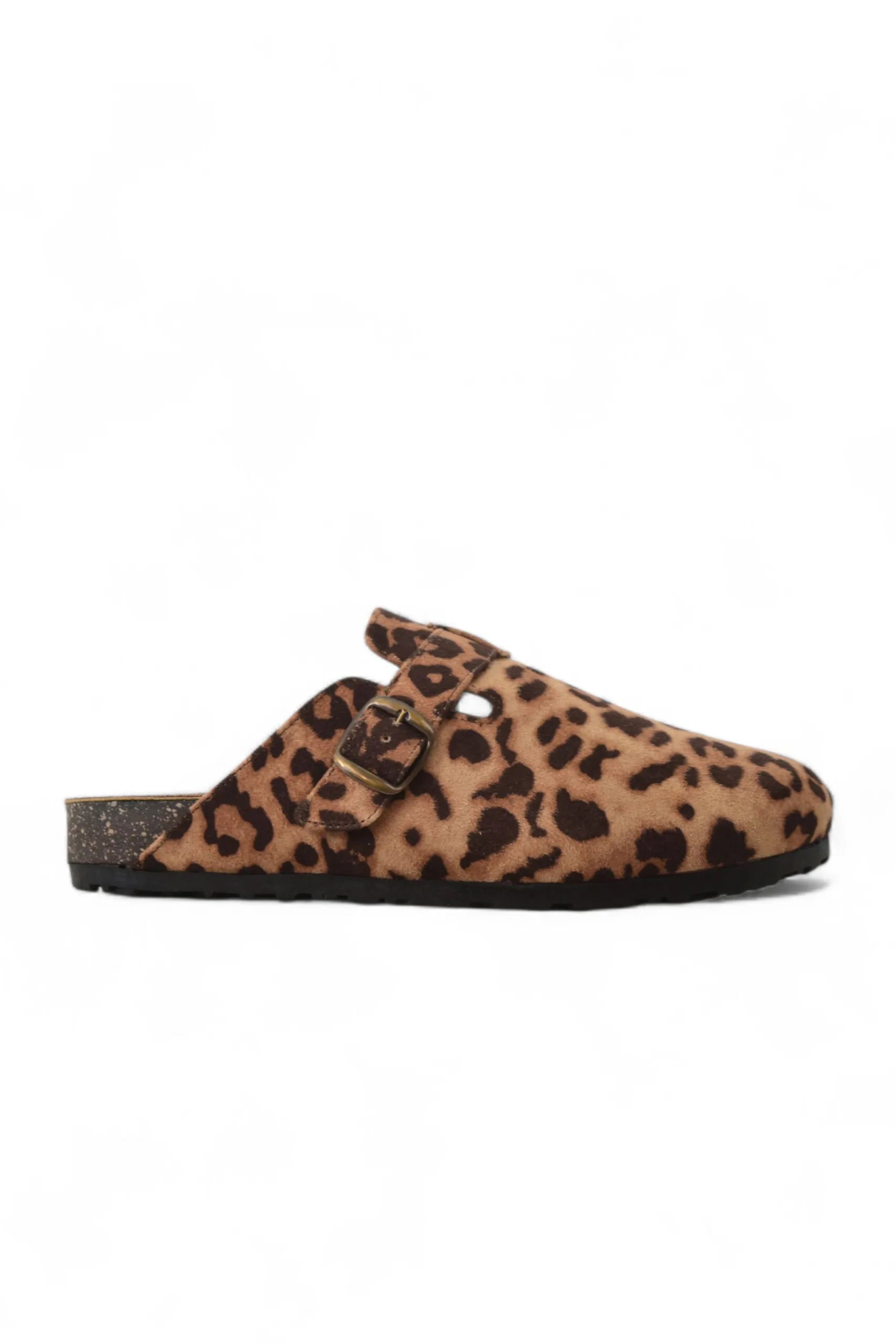 Cheetah Woman Clogs
