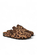 Cheetah Woman Clogs