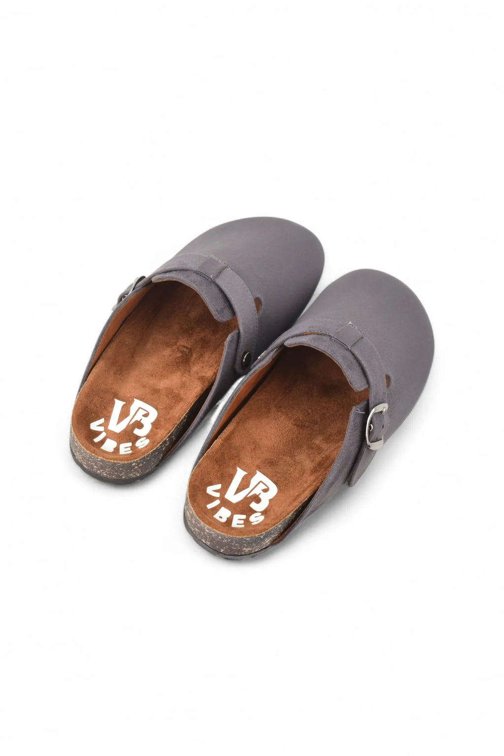 Grey Woman Clogs