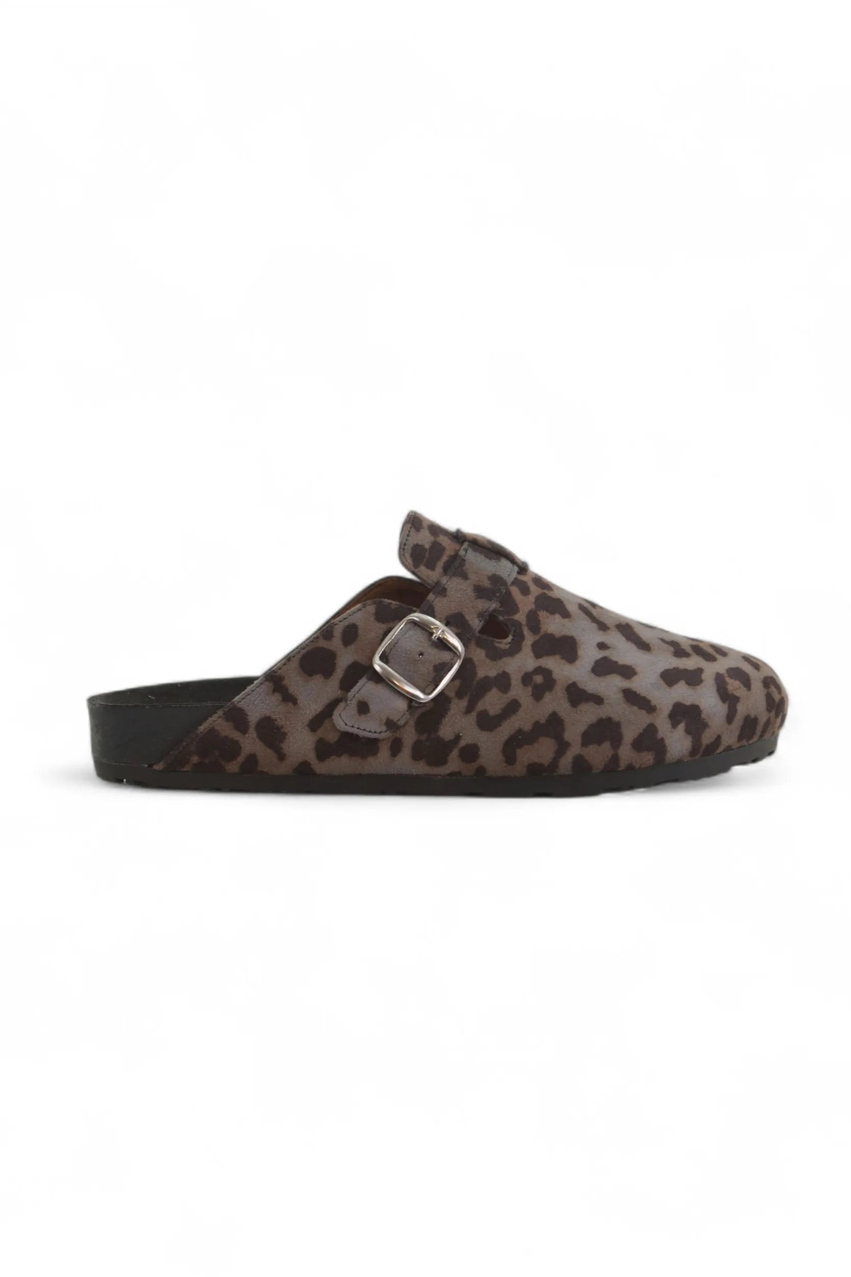 Cheetah black Woman Clogs