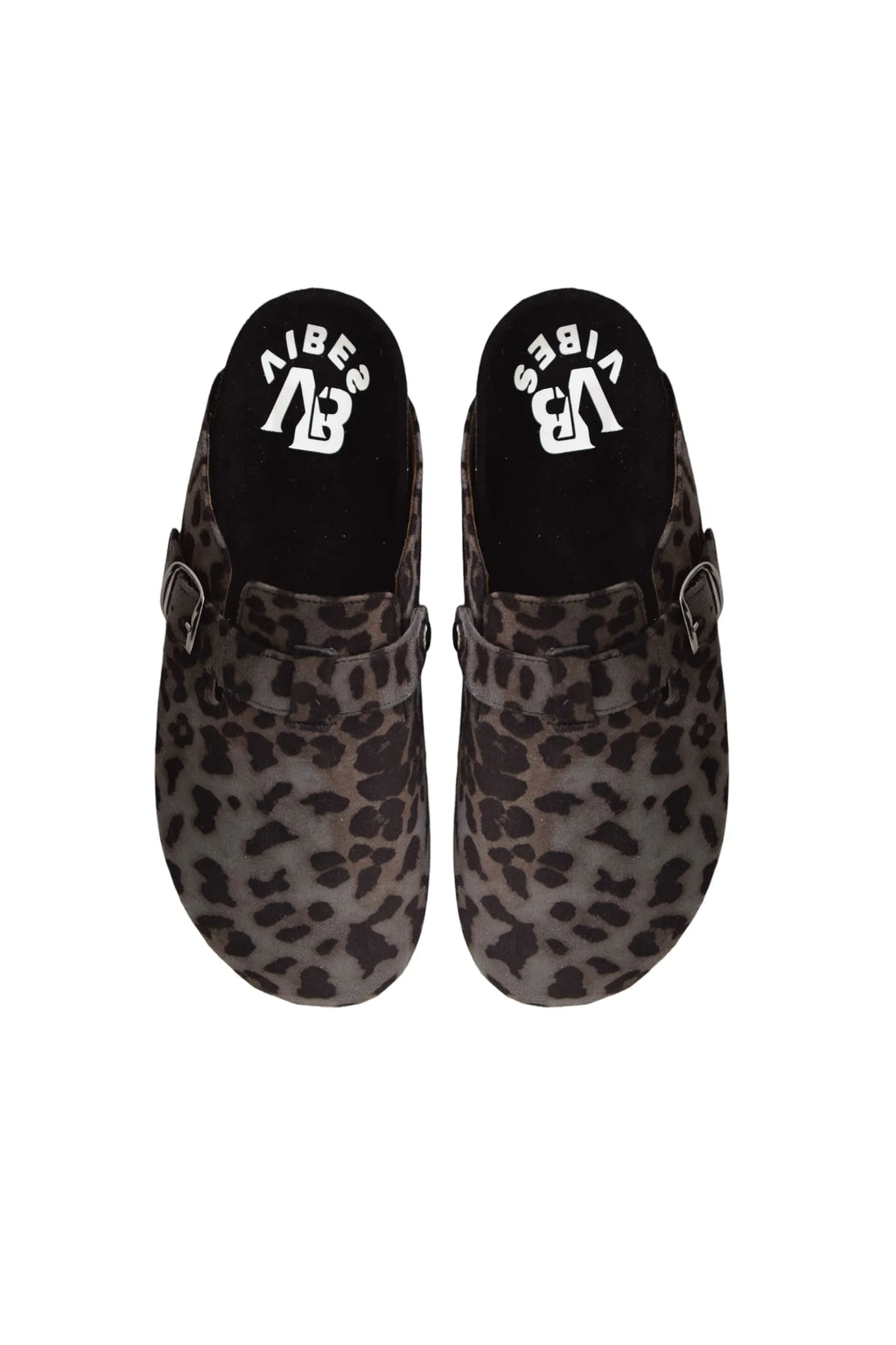 Cheetah black Woman Clogs