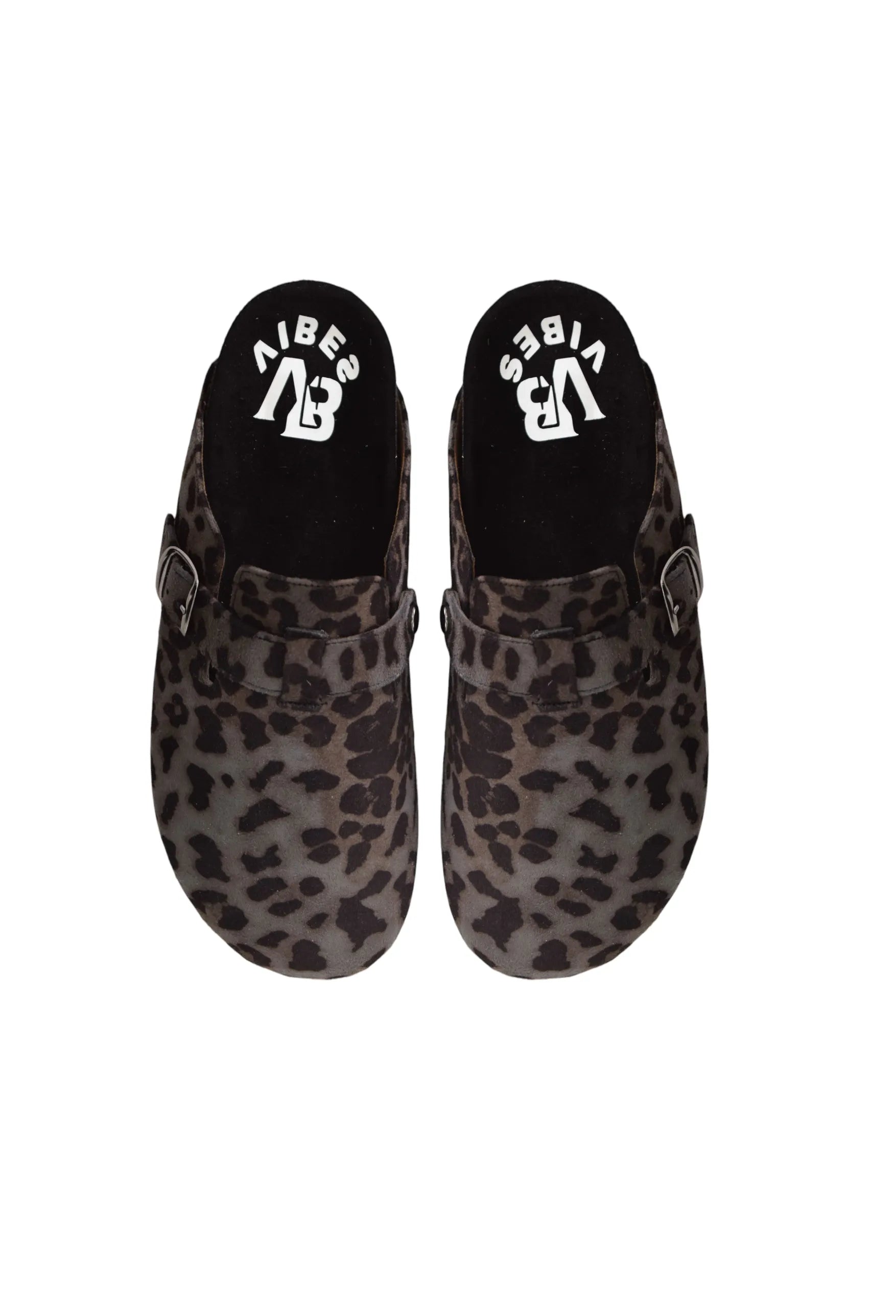 Cheetah black Woman Clogs