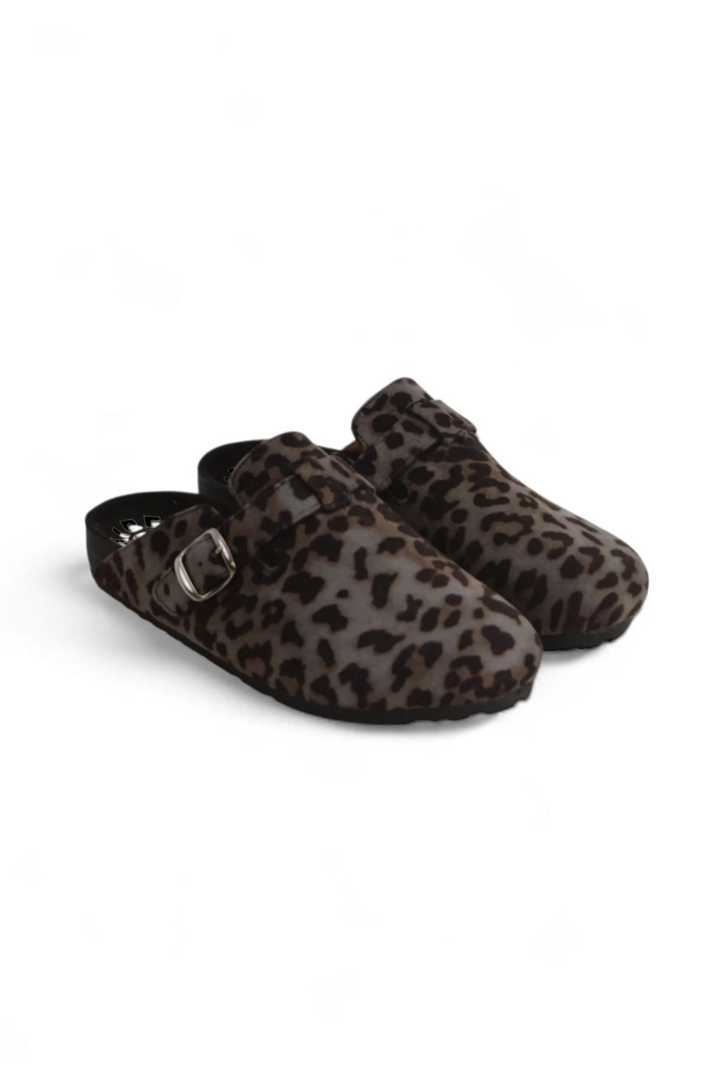 Cheetah black Woman Clogs