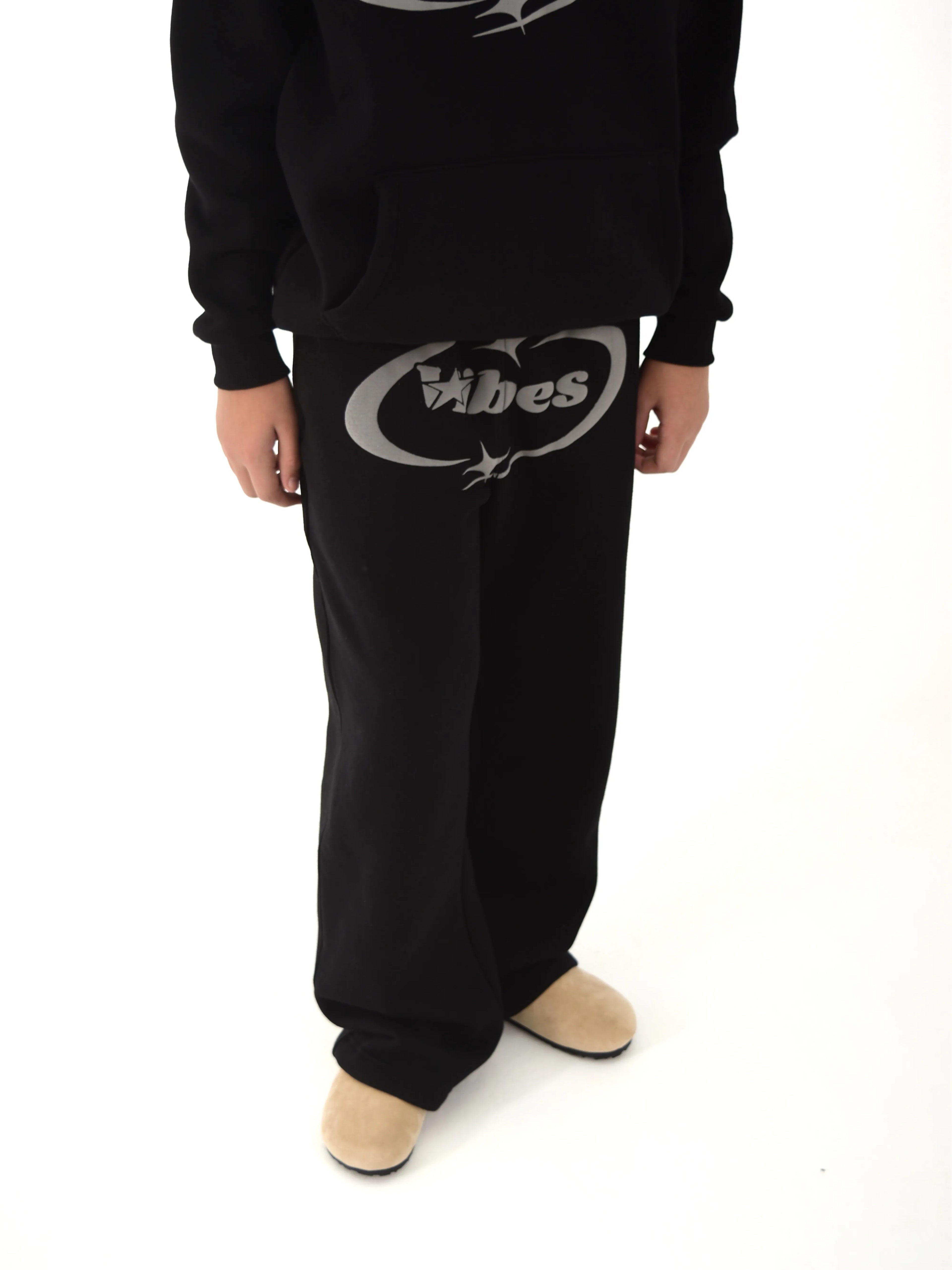 Vibes Logo black sweatpants