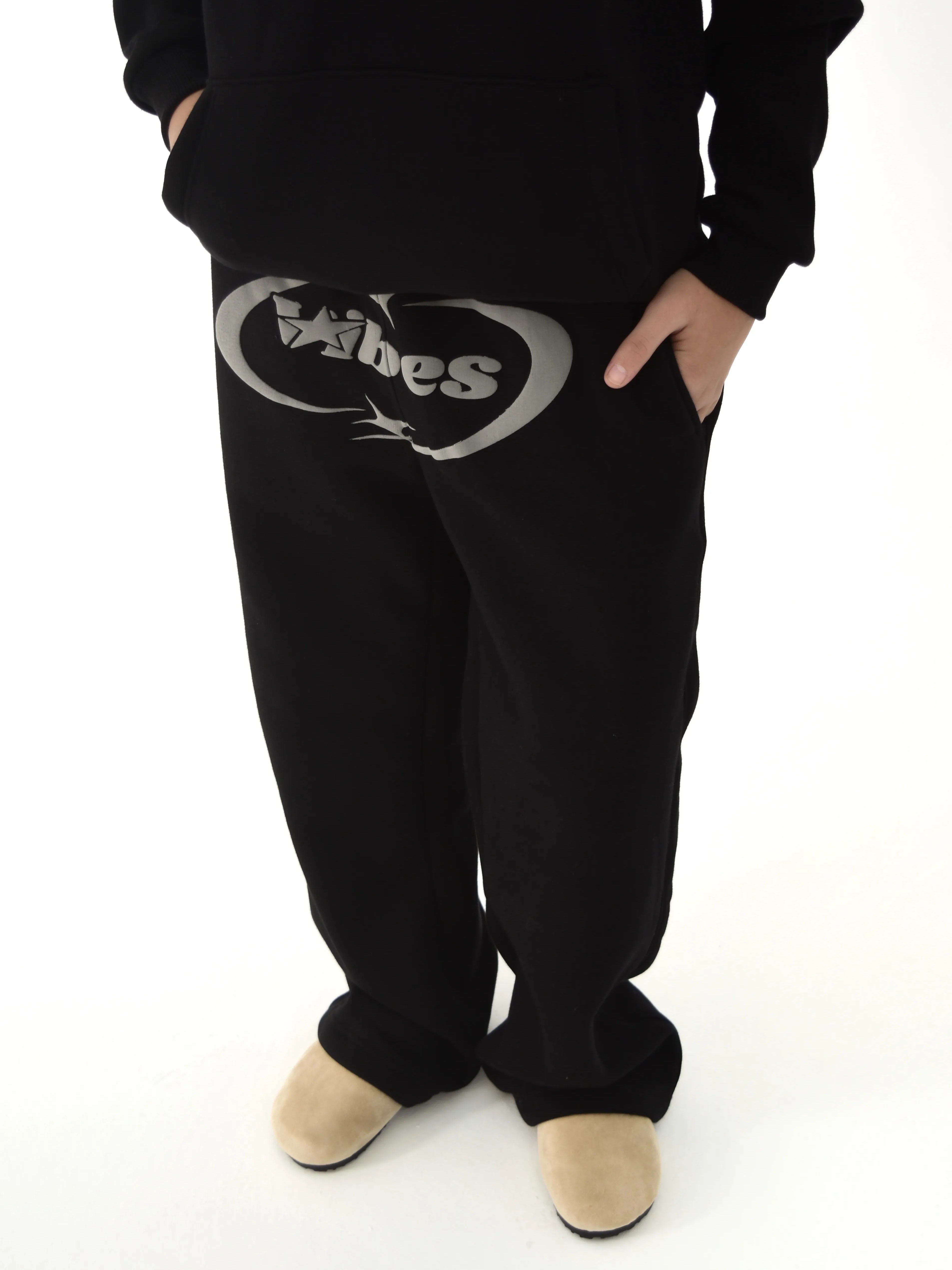 Vibes Logo black sweatpants