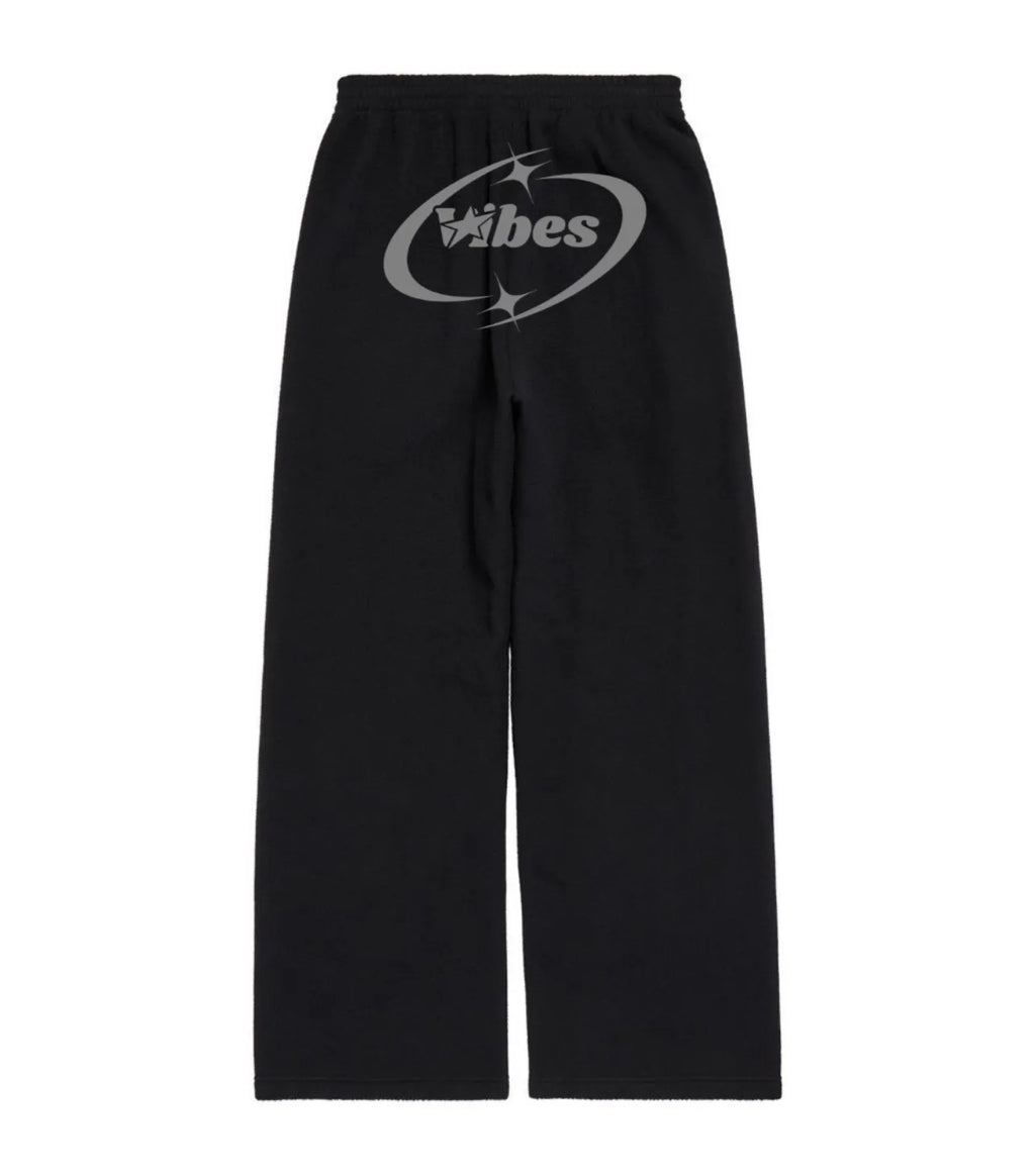 Vibes Logo black sweatpants