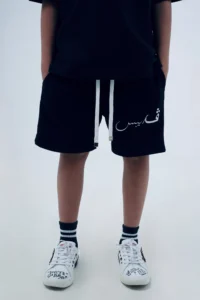Vibes Arabic Black Short