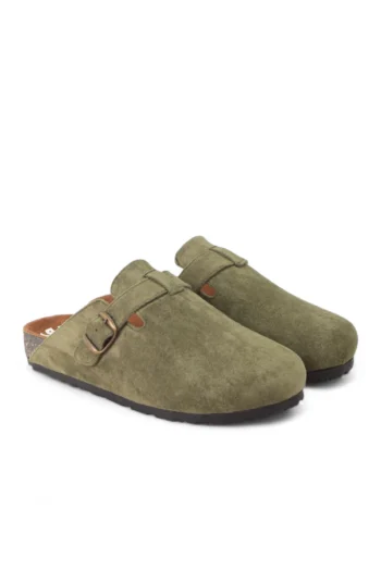 Olive clogs